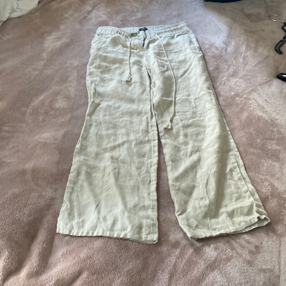 Ann Taylor Loft Linen Pants